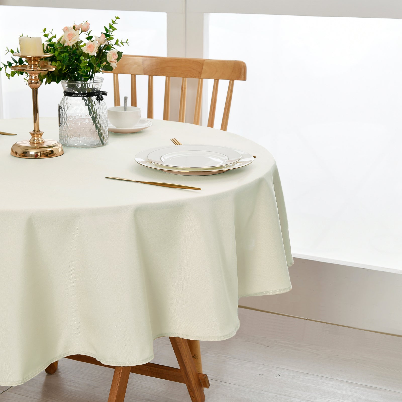 DWCN Wipe Clean Round Tablecloth - DWCN UK