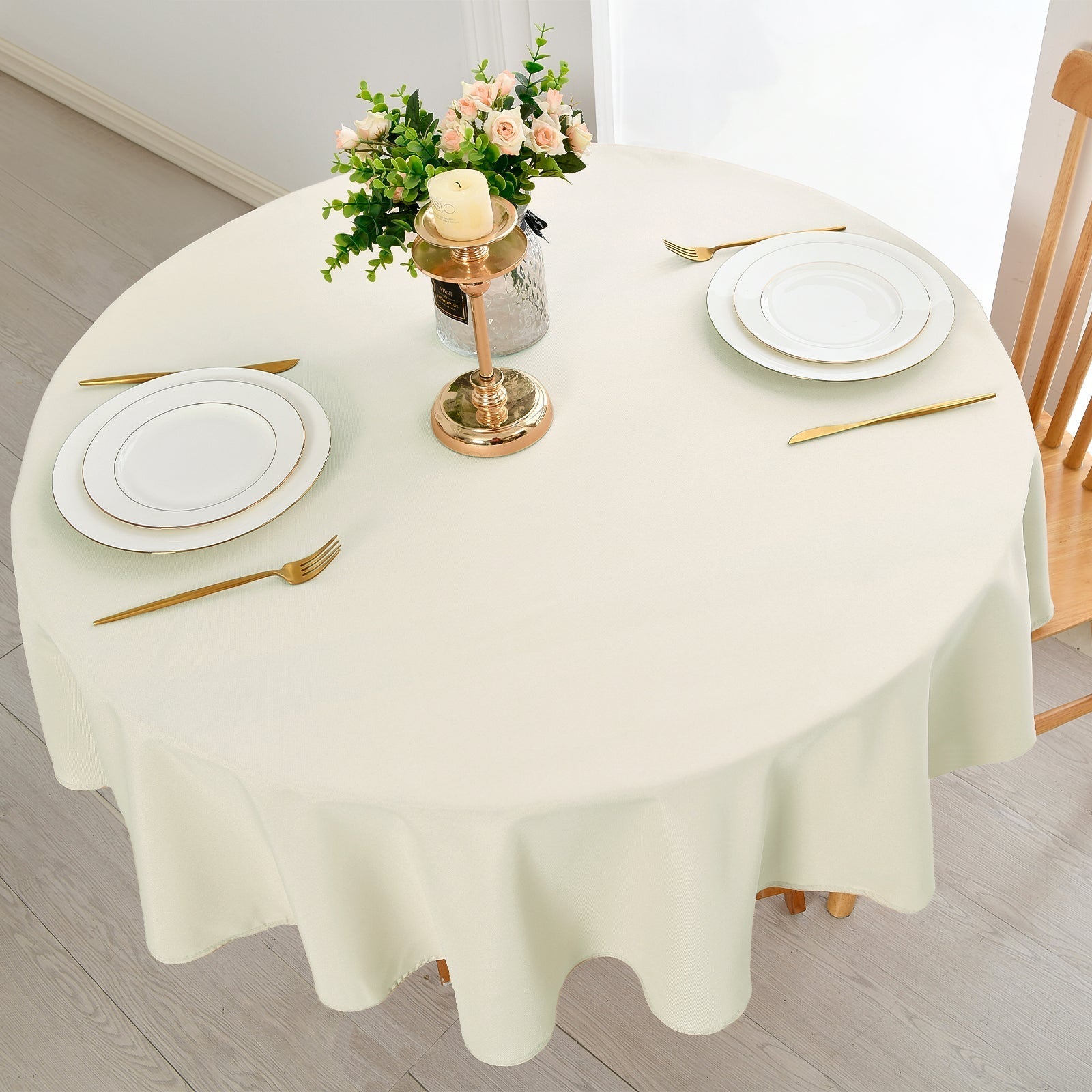 DWCN Wipe Clean Round Tablecloth - DWCN UK