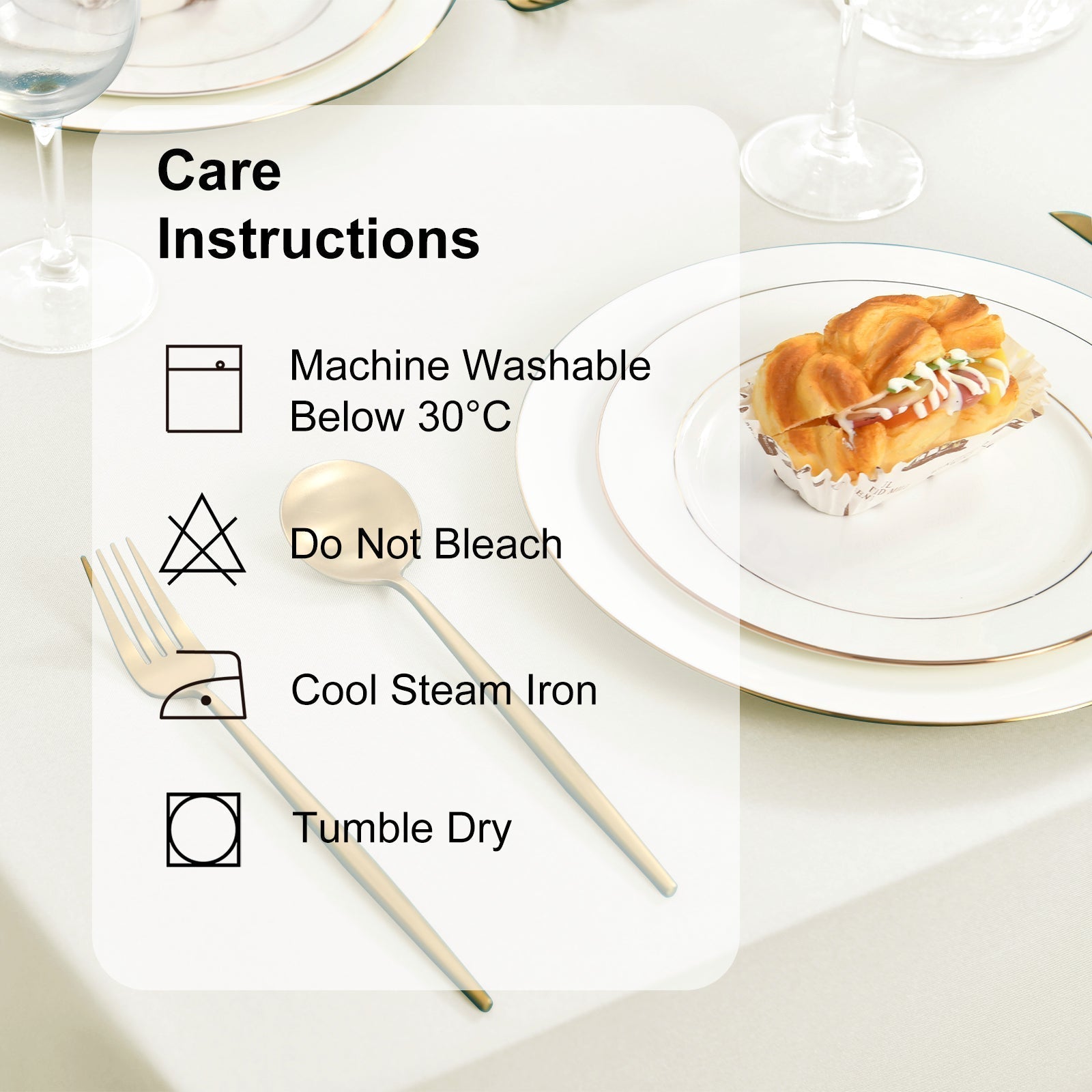 DWCN Wipe Clean Round Tablecloth - DWCN UK