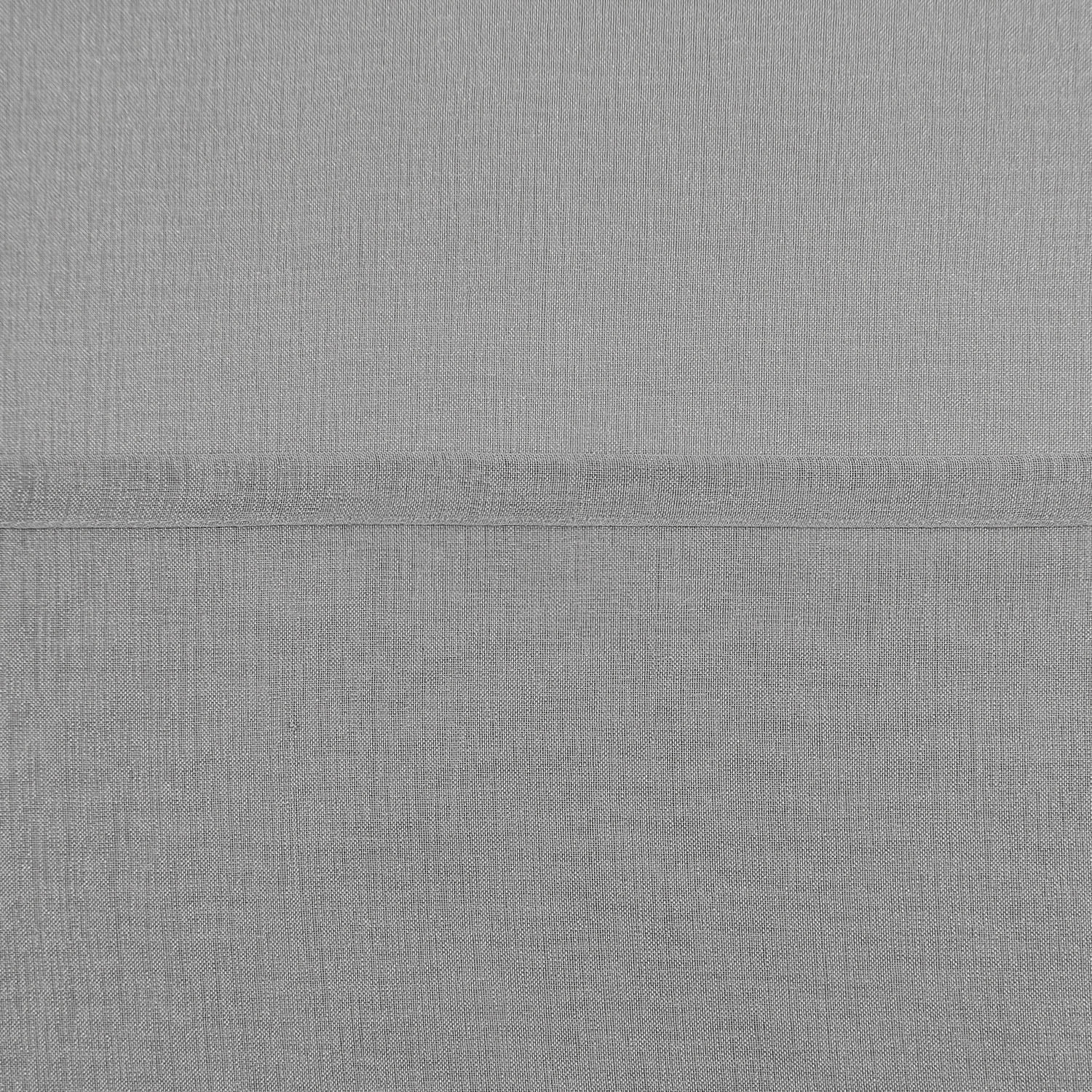 DWCN Faux Linen Sheer Curtains, Grommet Voile Window Curtain - DWCN UK