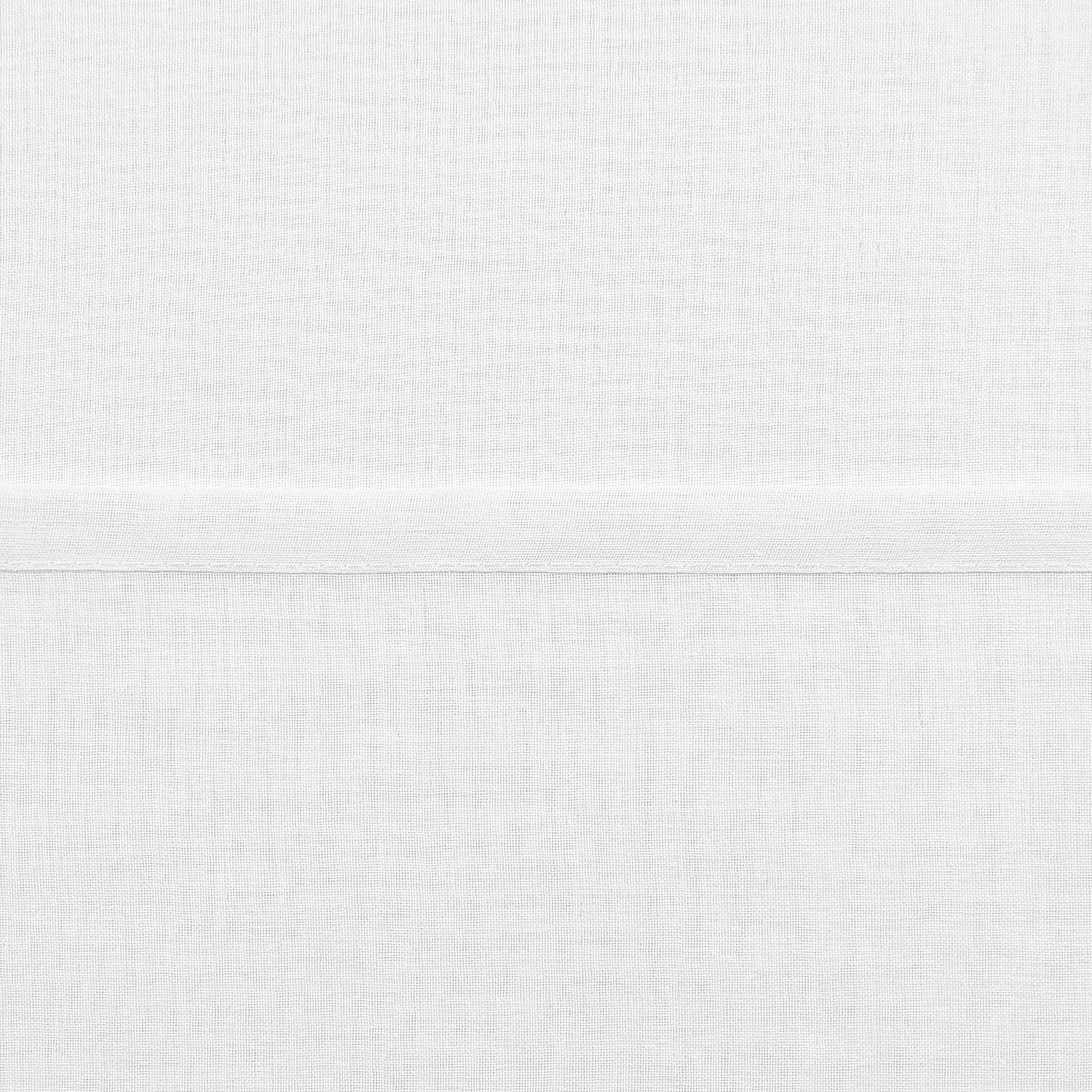 DWCN Faux Linen Sheer Curtains, Grommet Voile Window Curtain - DWCN UK