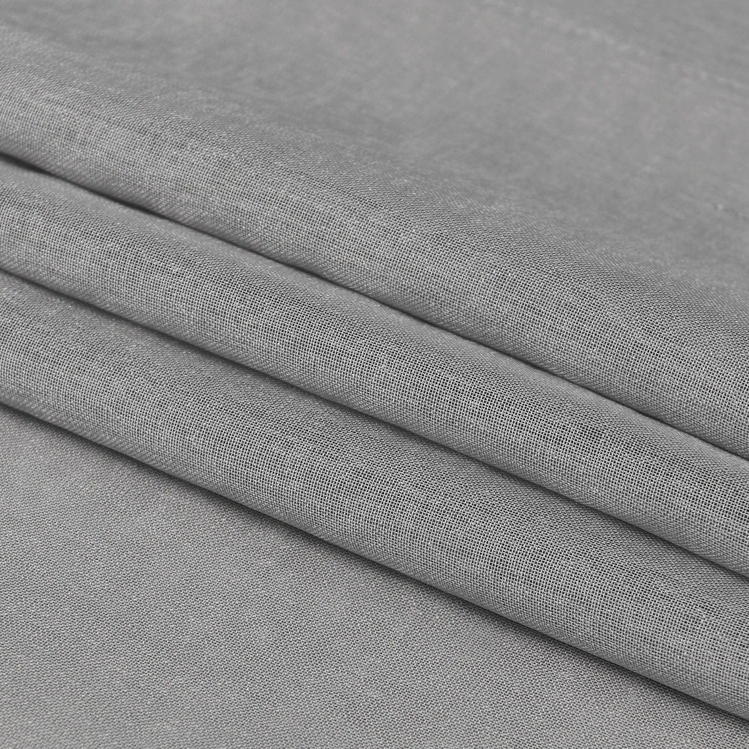 DWCN Faux Linen Sheer Curtains, Grommet Voile Window Curtain - DWCN UK