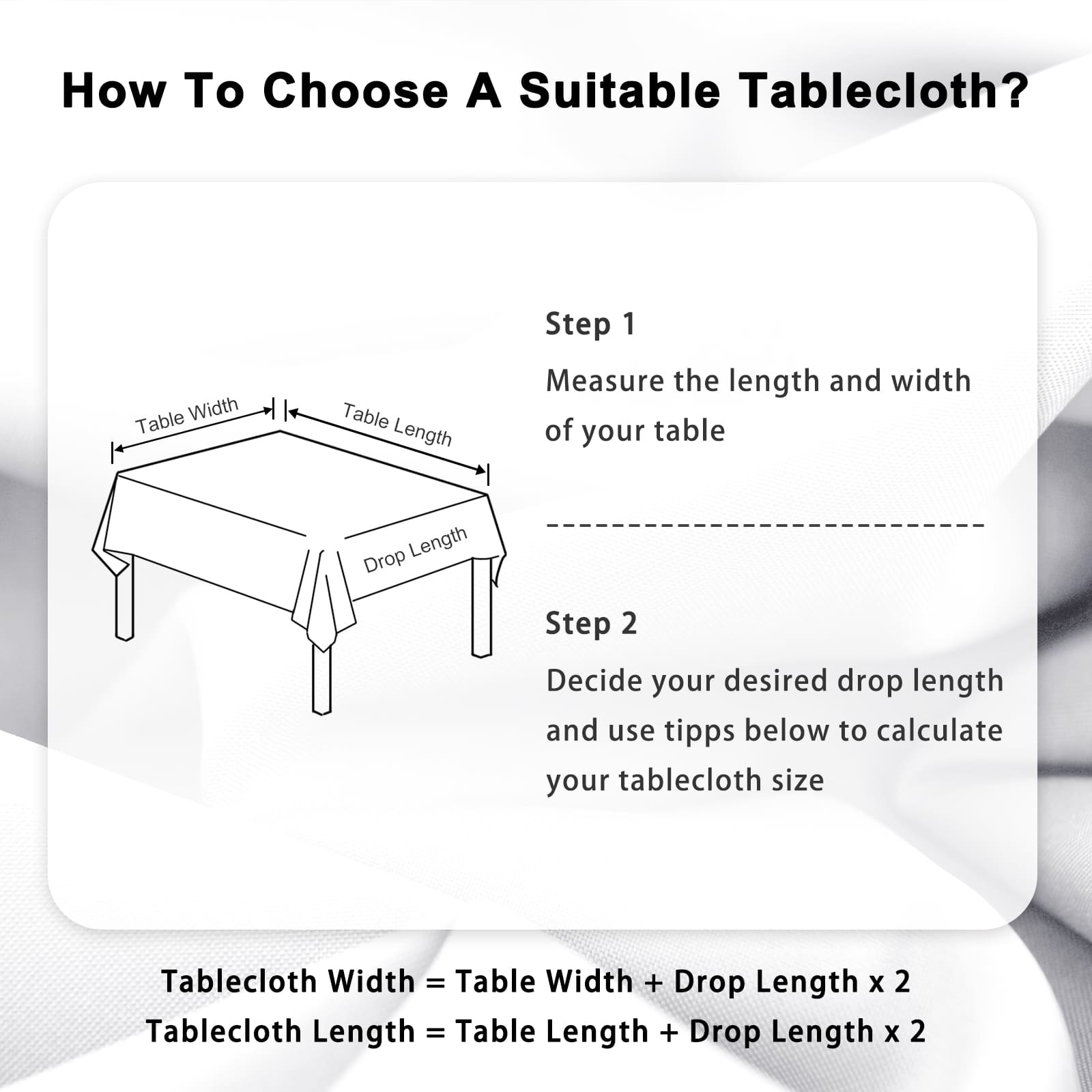 DWCN Wipe Clean Tablecloth - DWCN UK