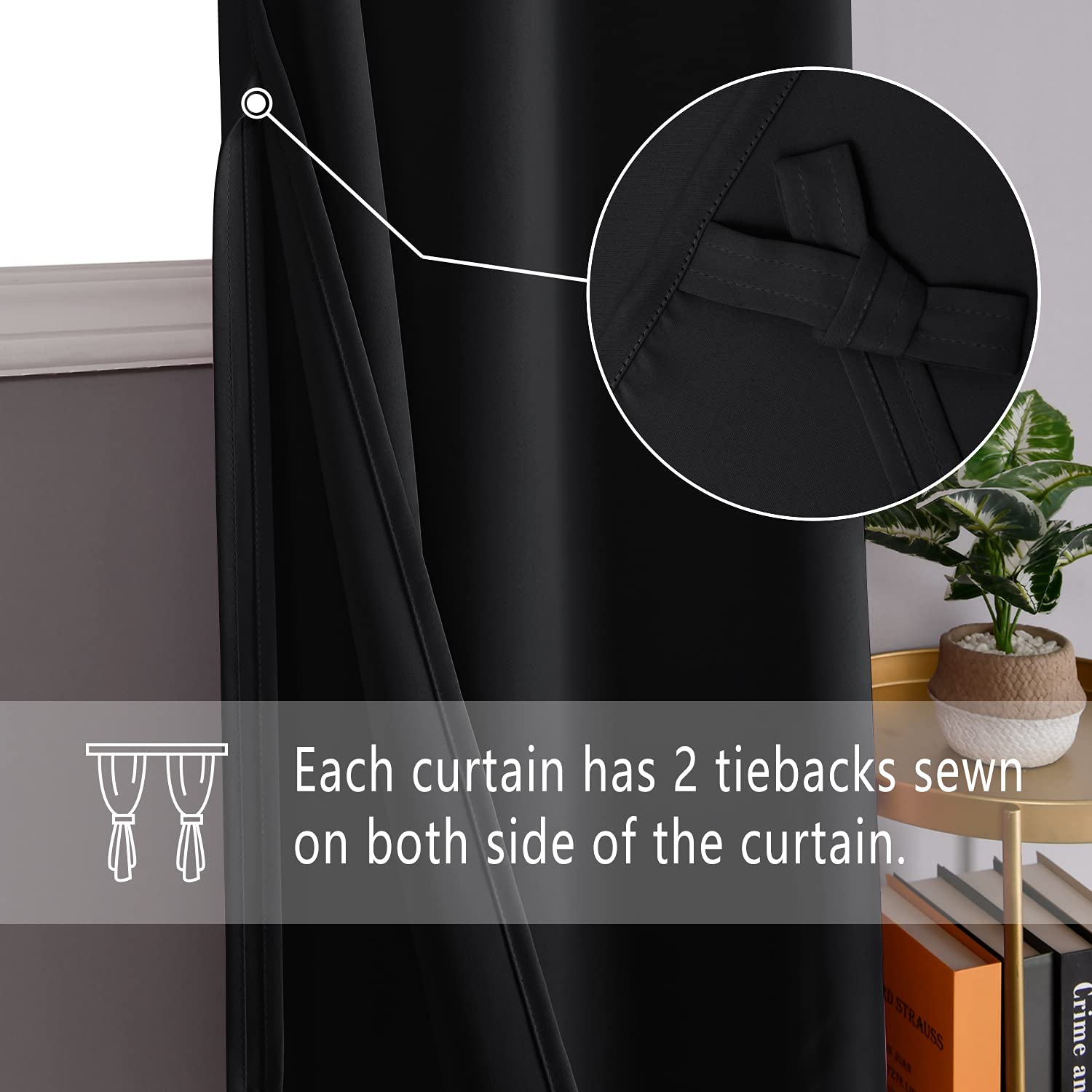 DWCN Grommet Blackout Curtains - DWCN UK