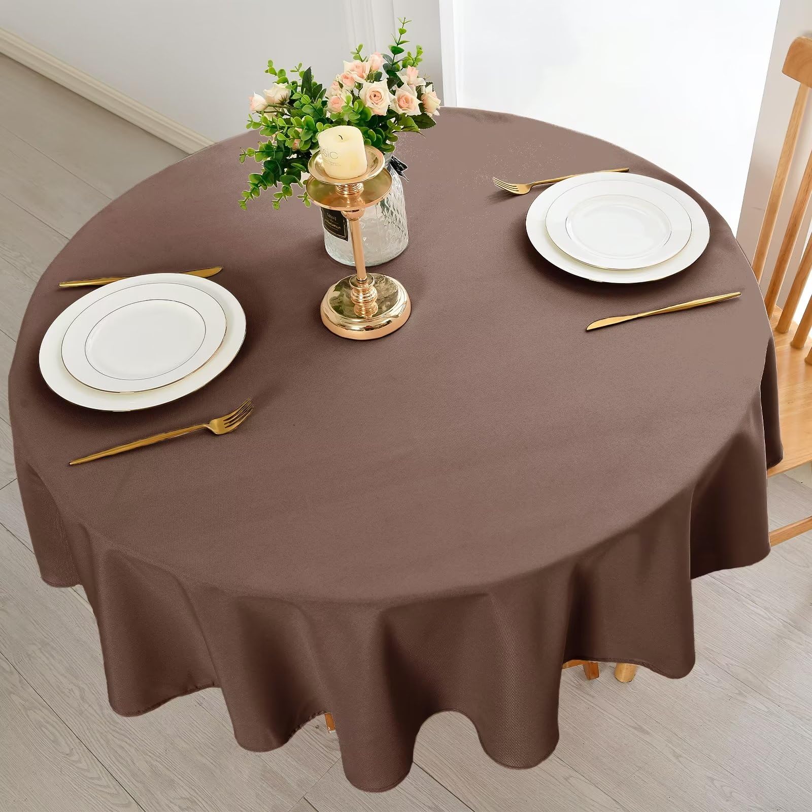 DWCN Wipe Clean Round Tablecloth - DWCN UK