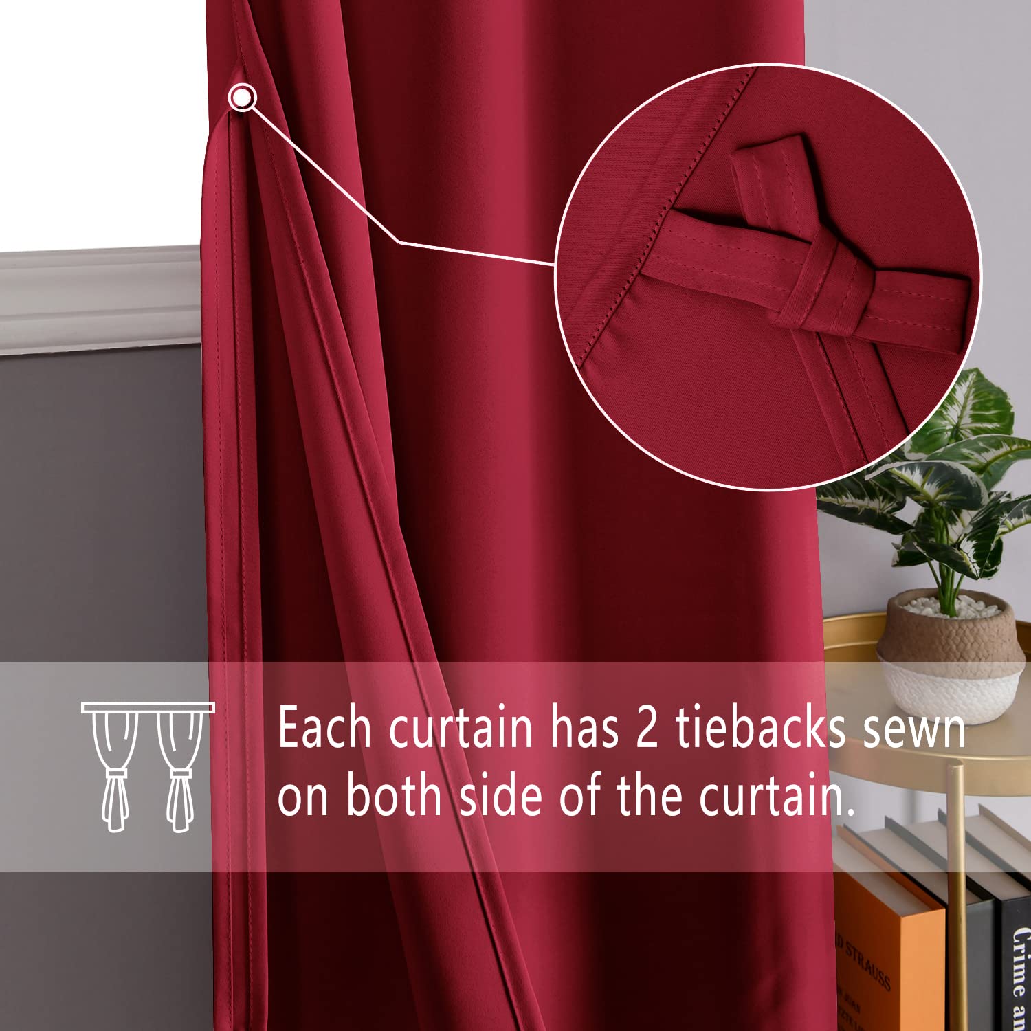 DWCN Grommet Blackout Curtains - DWCN UK