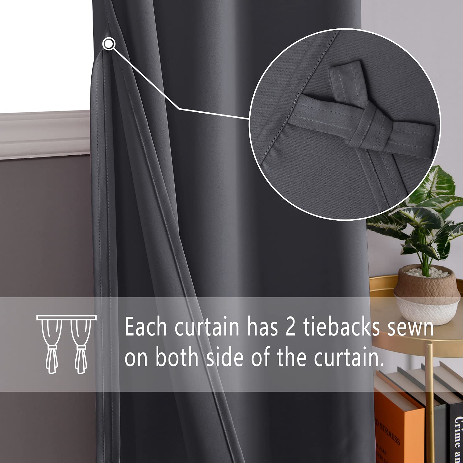 DWCN Grommet Blackout Curtains - DWCN UK