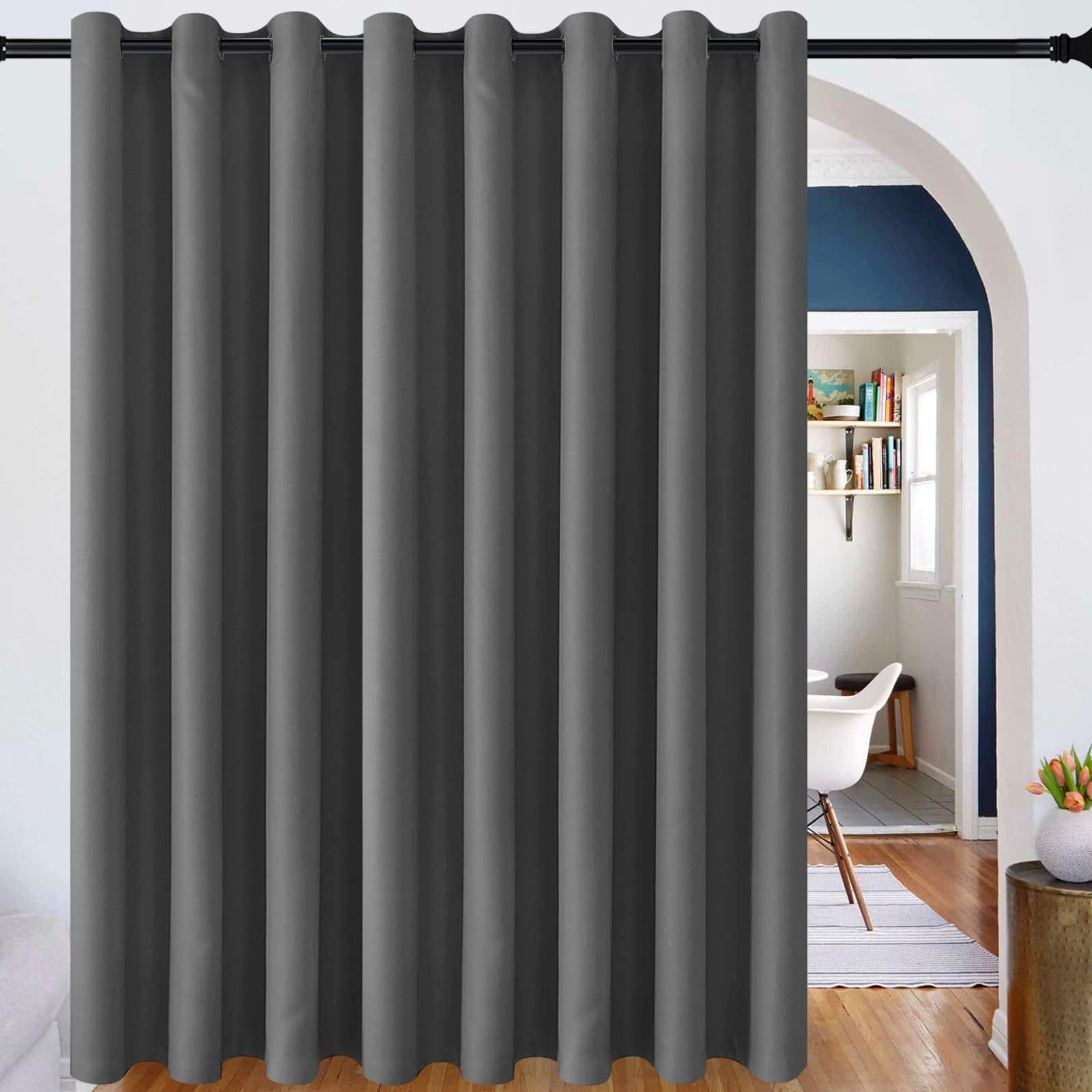 DWCN Divider Blackout Curtains
