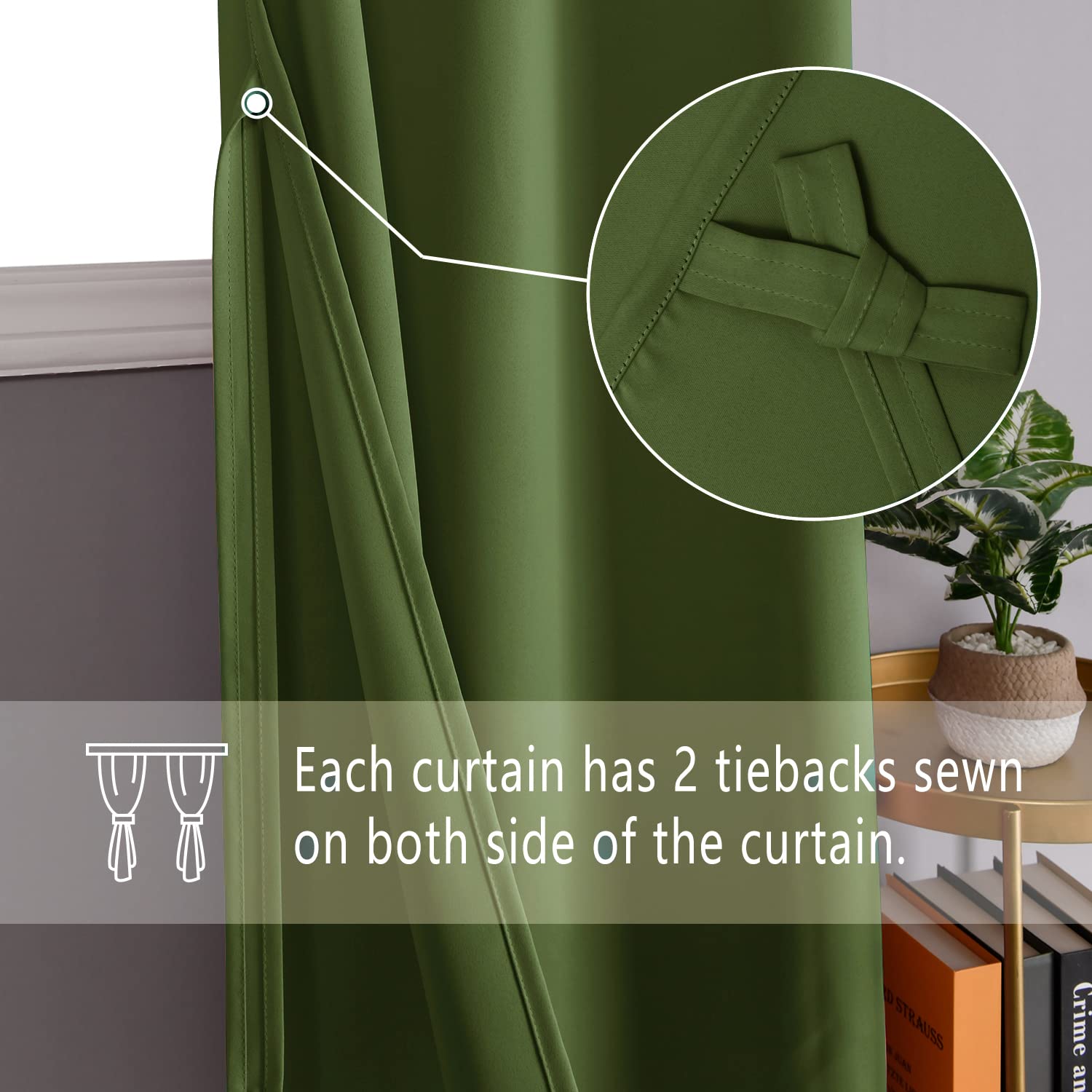 DWCN Grommet Blackout Curtains - DWCN UK