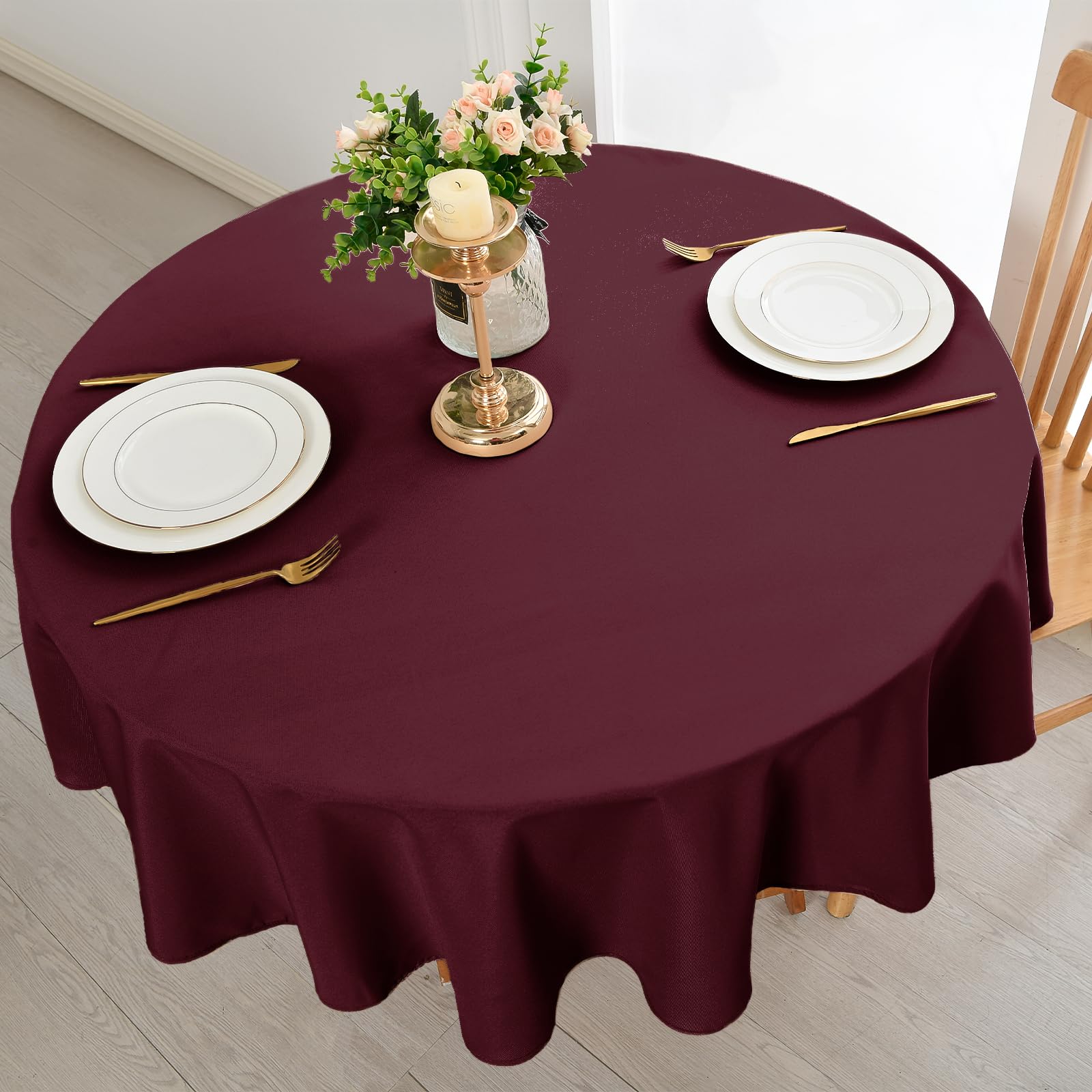 DWCN Wipe Clean Round Tablecloth - DWCN UK