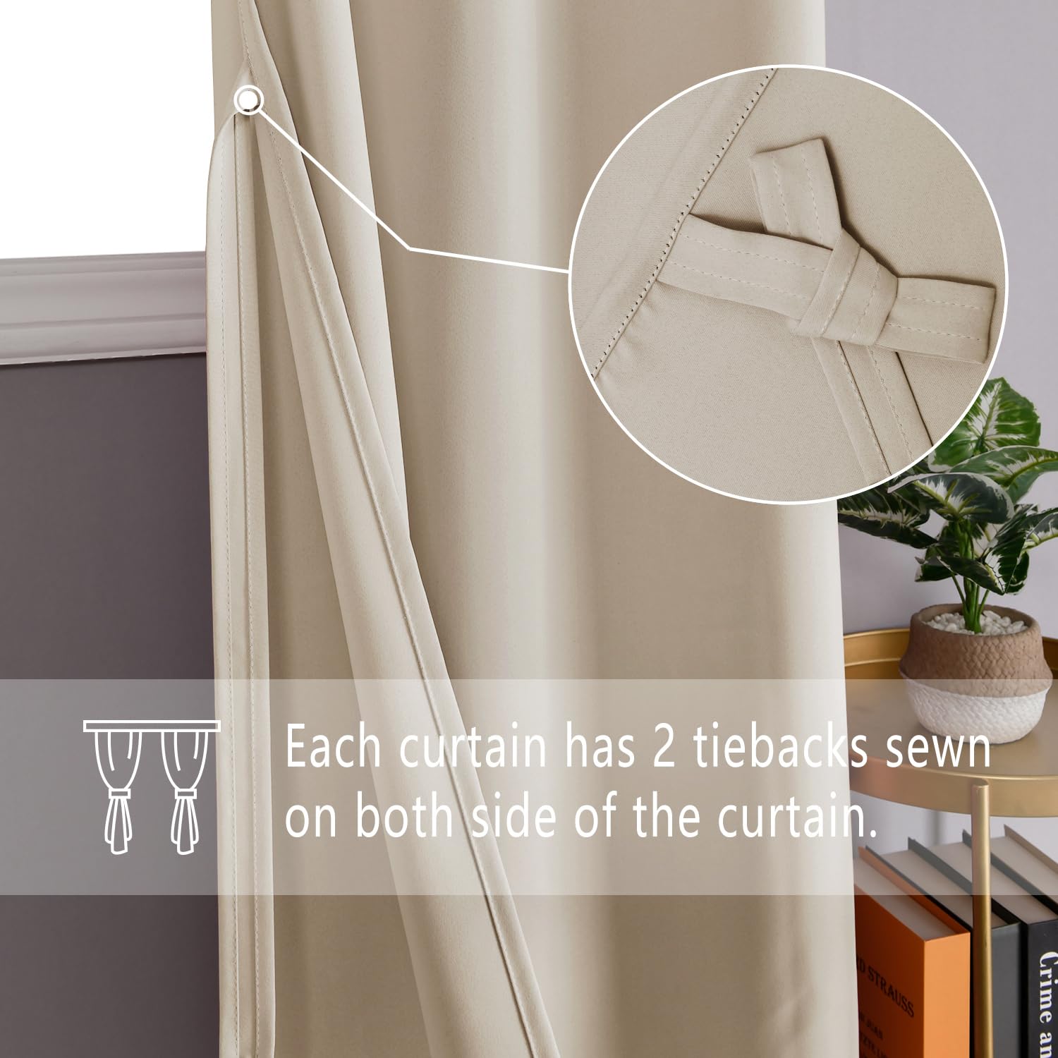 DWCN Grommet Blackout Curtains - DWCN UK