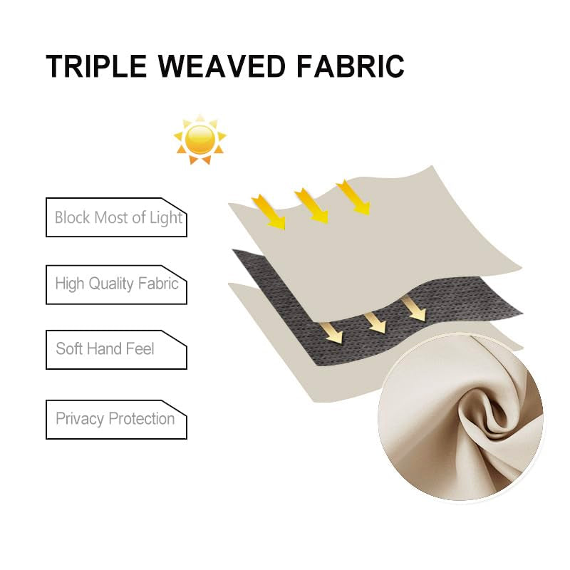 DWCN Grommet Blackout Curtains - DWCN UK
