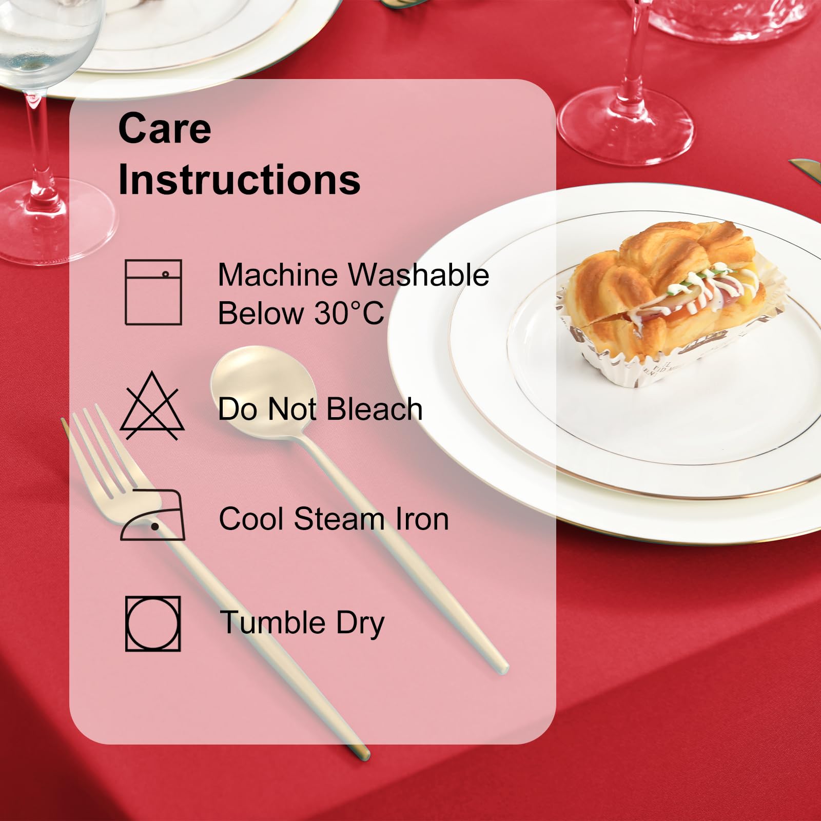 DWCN Wipe Clean Round Tablecloth - DWCN UK