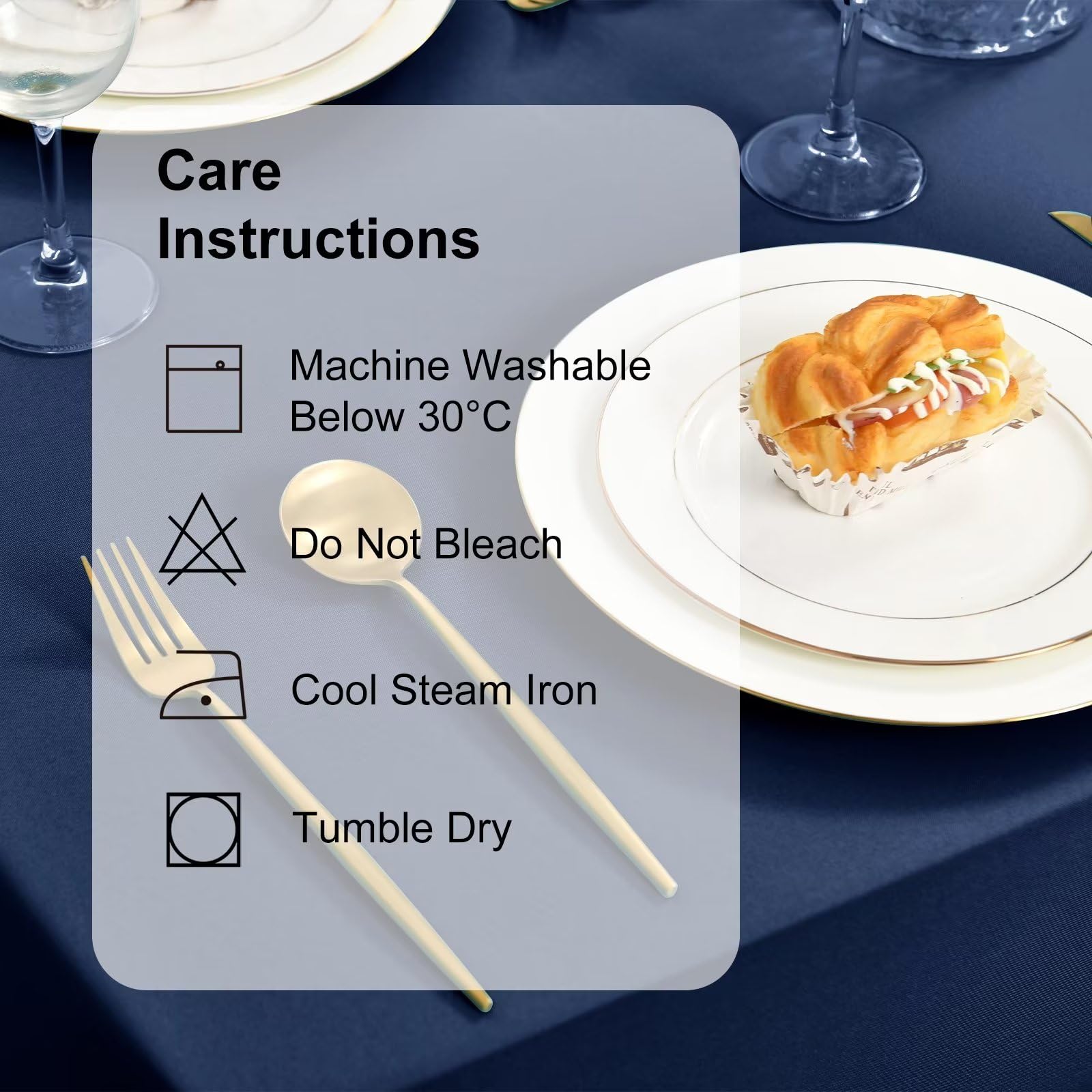DWCN Wipe Clean Round Tablecloth - DWCN UK