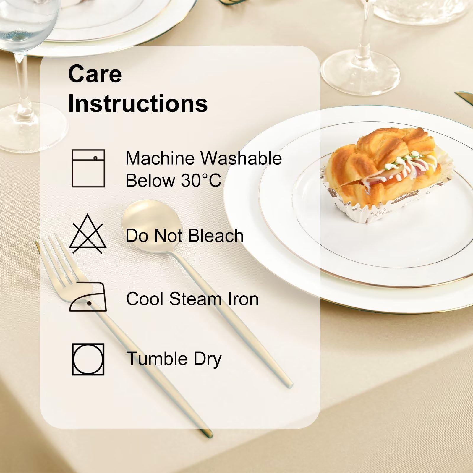 DWCN Wipe Clean Round Tablecloth - DWCN UK