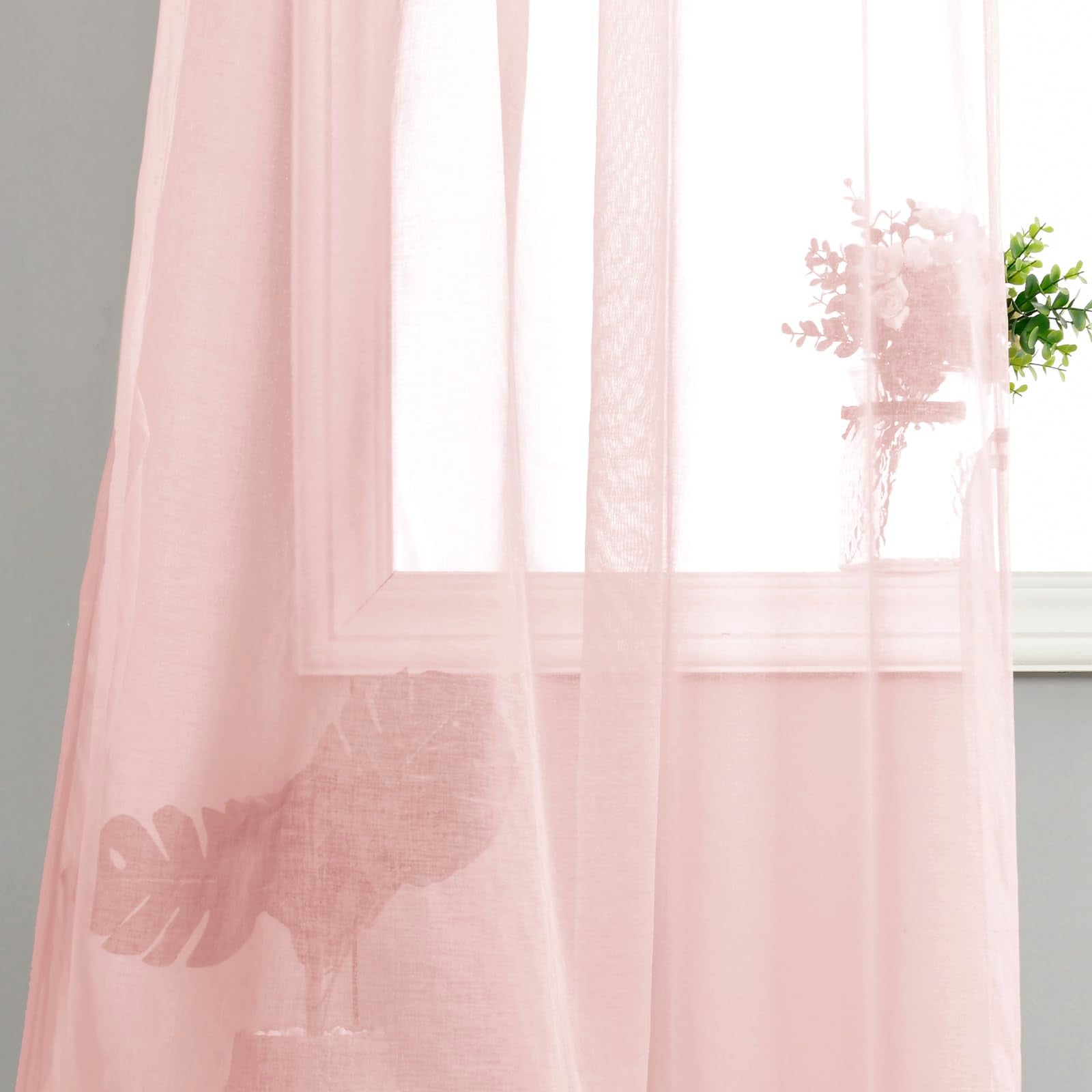 DWCN Sheer Curtains with Tiebacks - DWCN UK