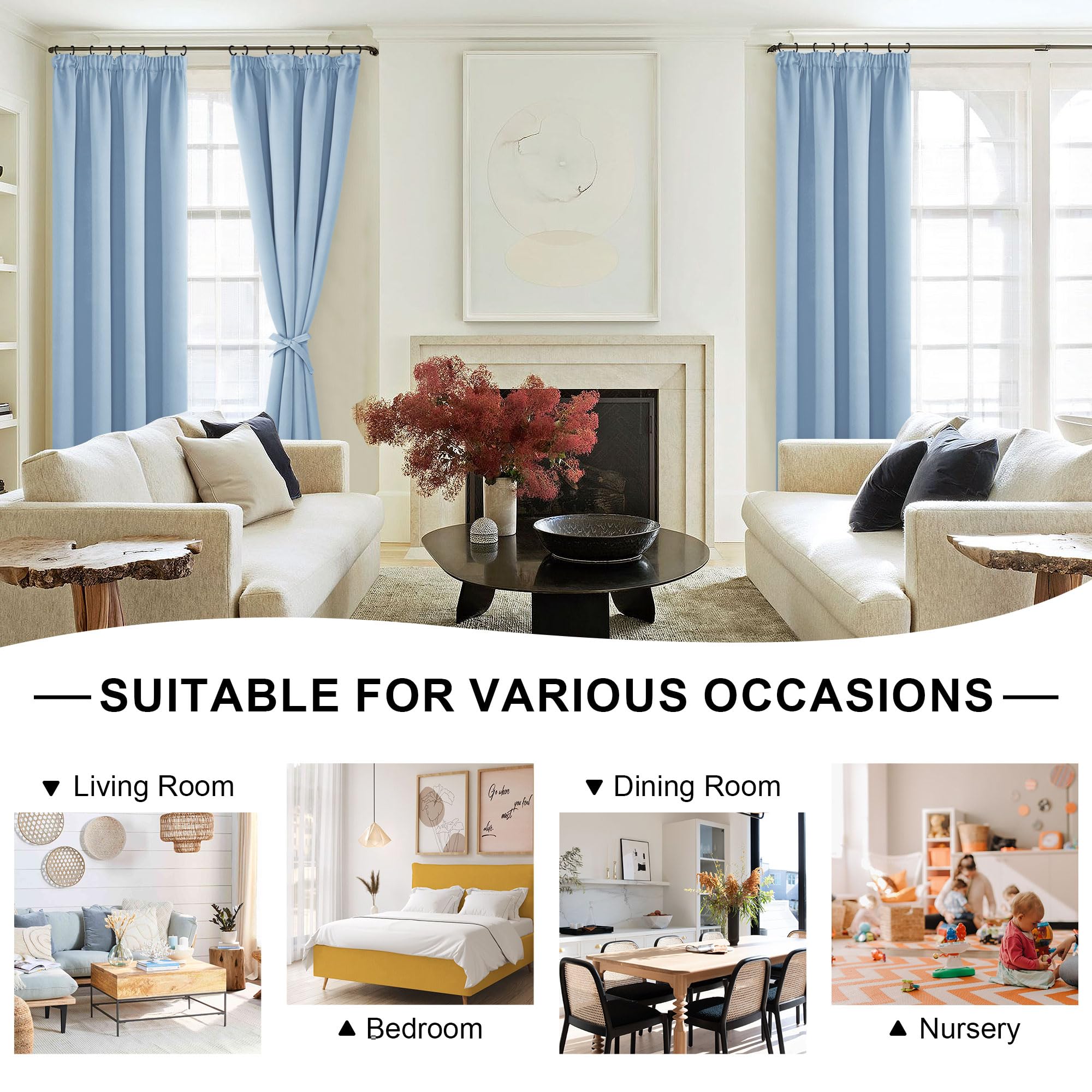 DWCN Blackout Curtains - DWCN UK