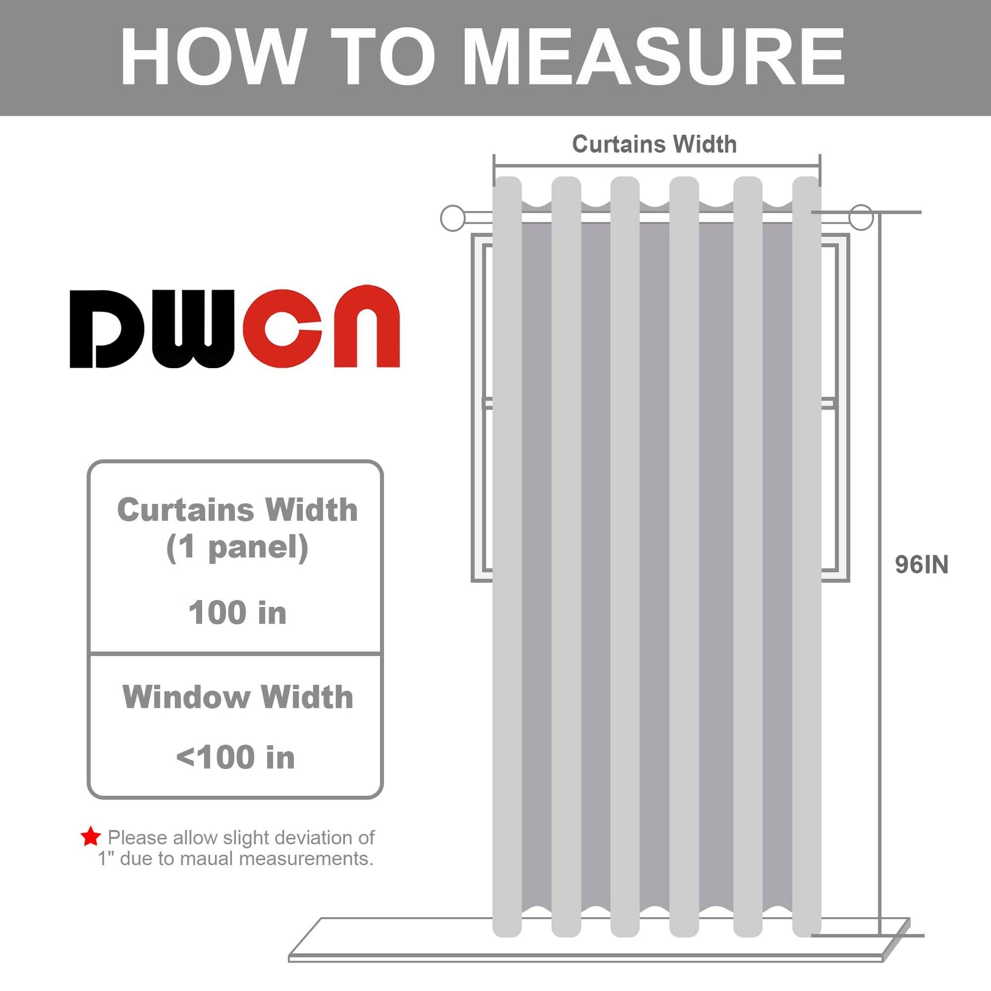 DWCN Divider Blackout Curtains - DWCN UK