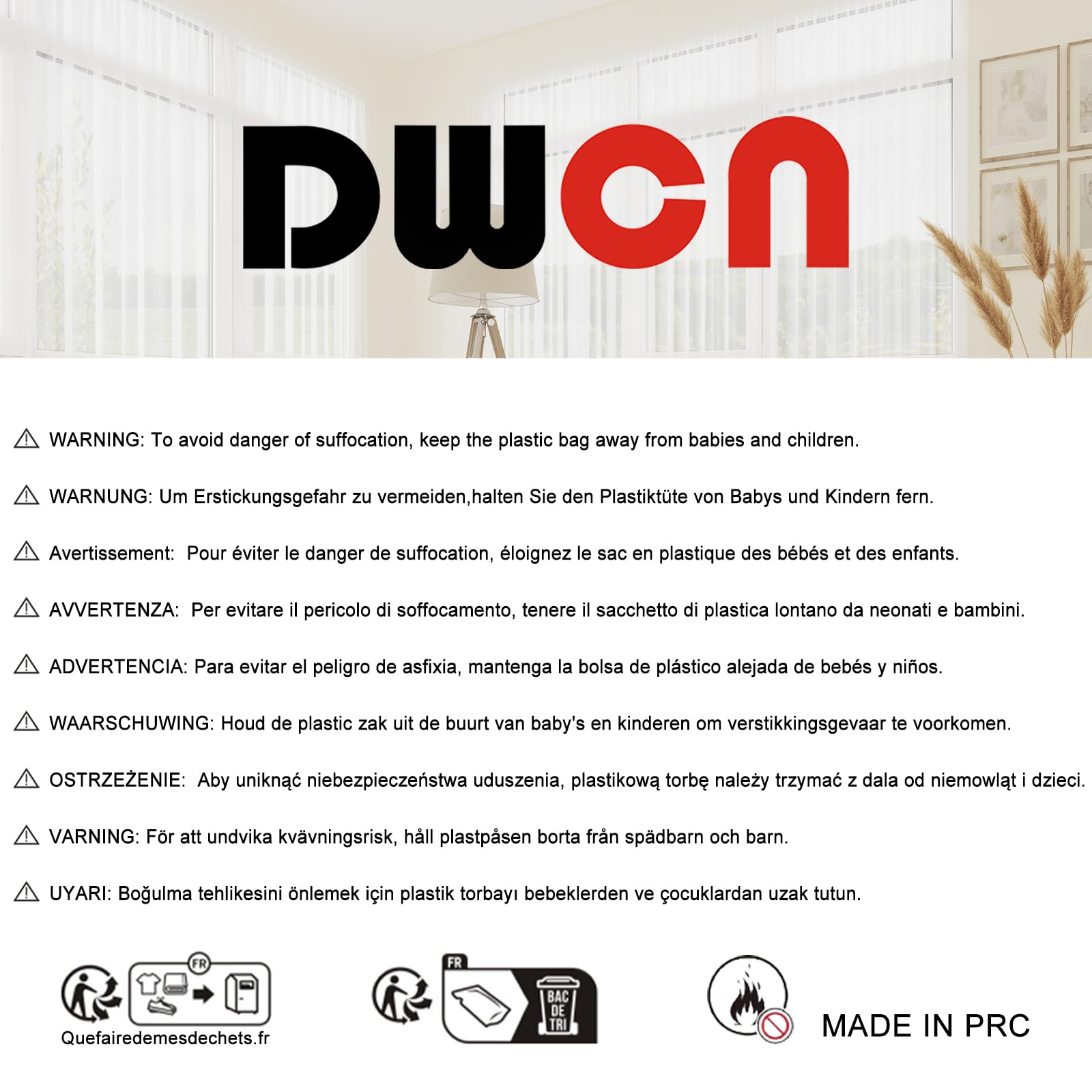 DWCN Blackout Curtains