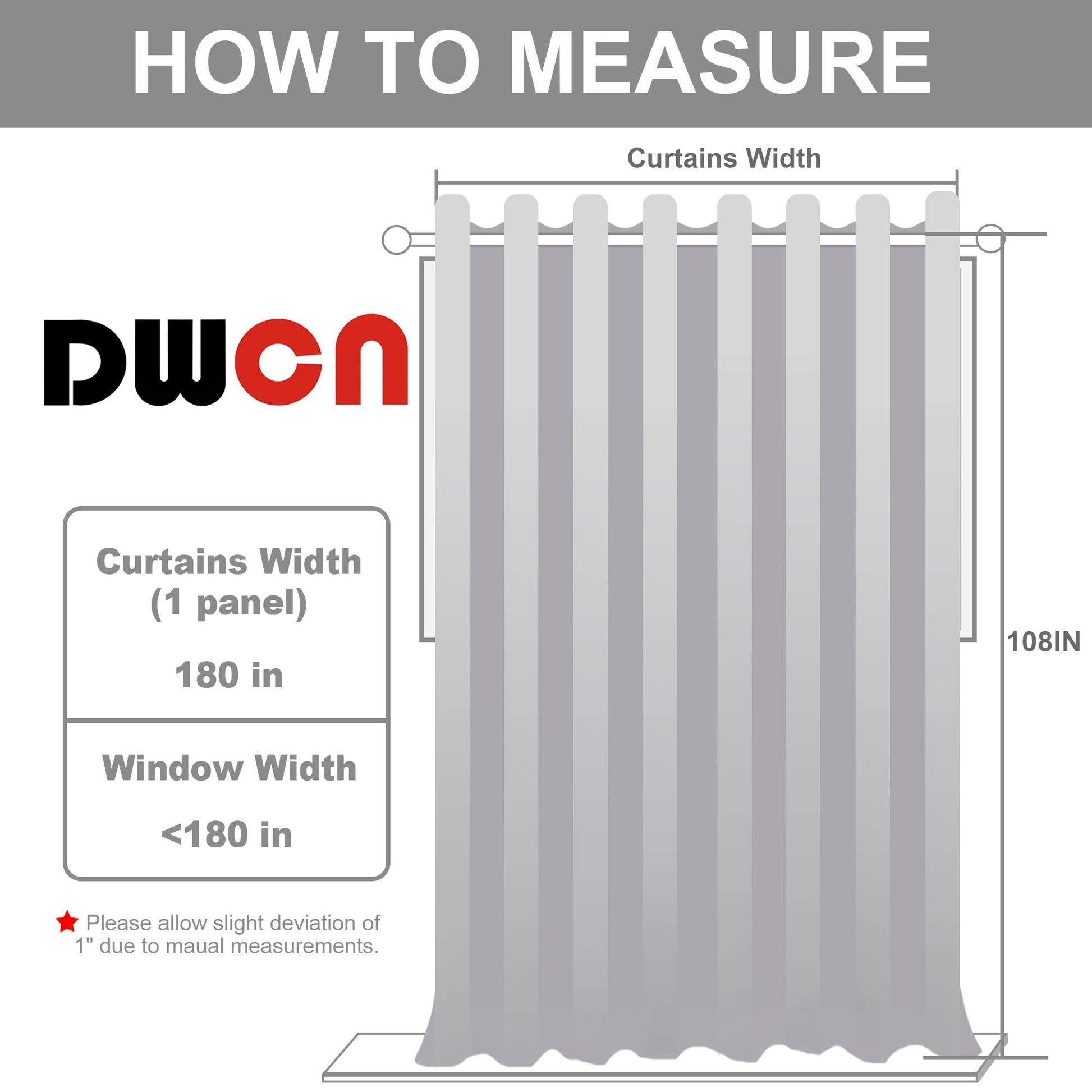 DWCN Divider Blackout Curtains - DWCN UK