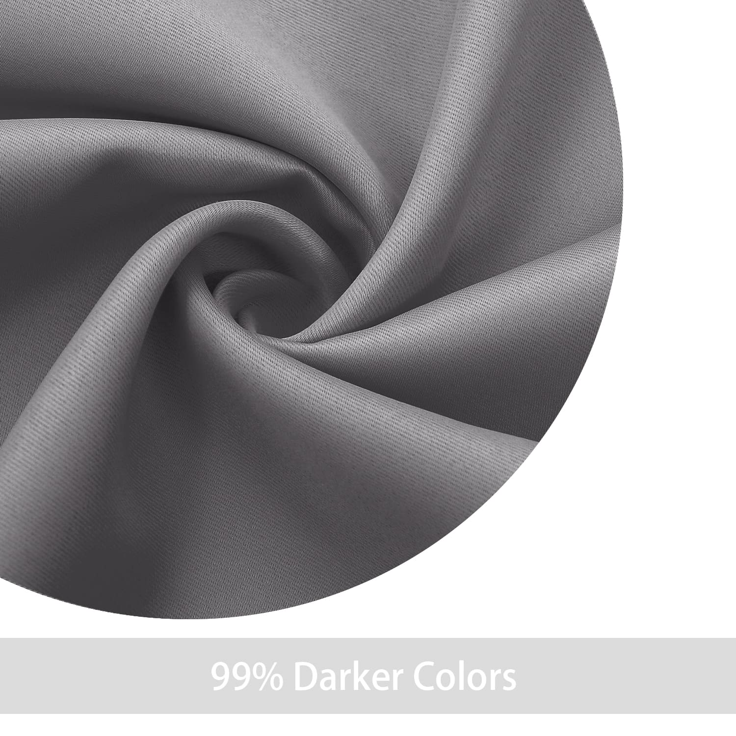 DWCN Thermal Blackout Curtains, Solid Grommet,  2 Panels - DWCN UK
