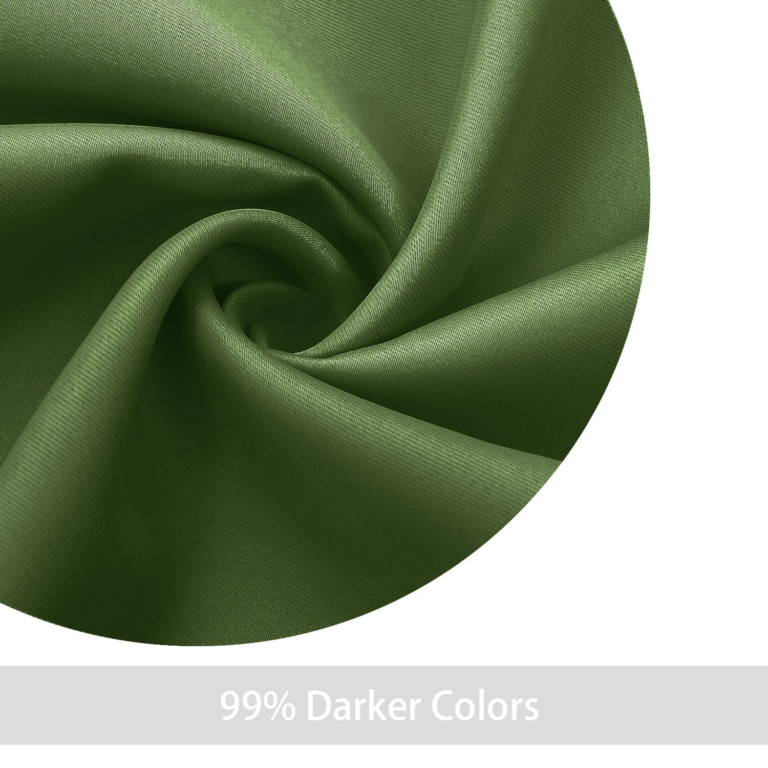 DWCN Thermal Blackout Curtains, Solid Grommet,  2 Panels - DWCN UK