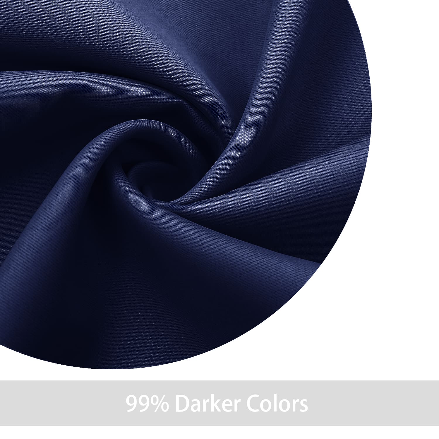 DWCN Thermal Blackout Curtains, Solid Grommet,  2 Panels - DWCN UK
