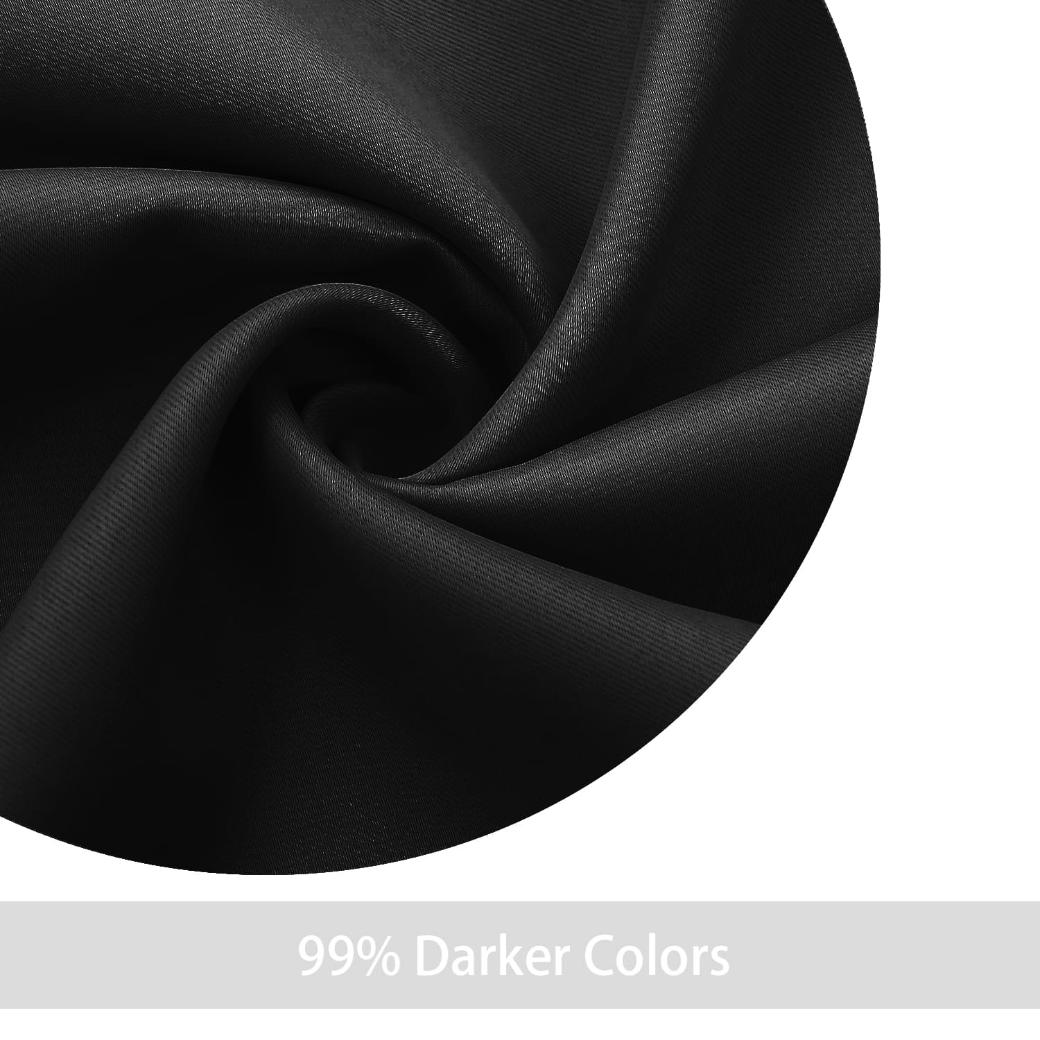 DWCN Thermal Blackout Curtains, Solid Grommet,  2 Panels - DWCN UK