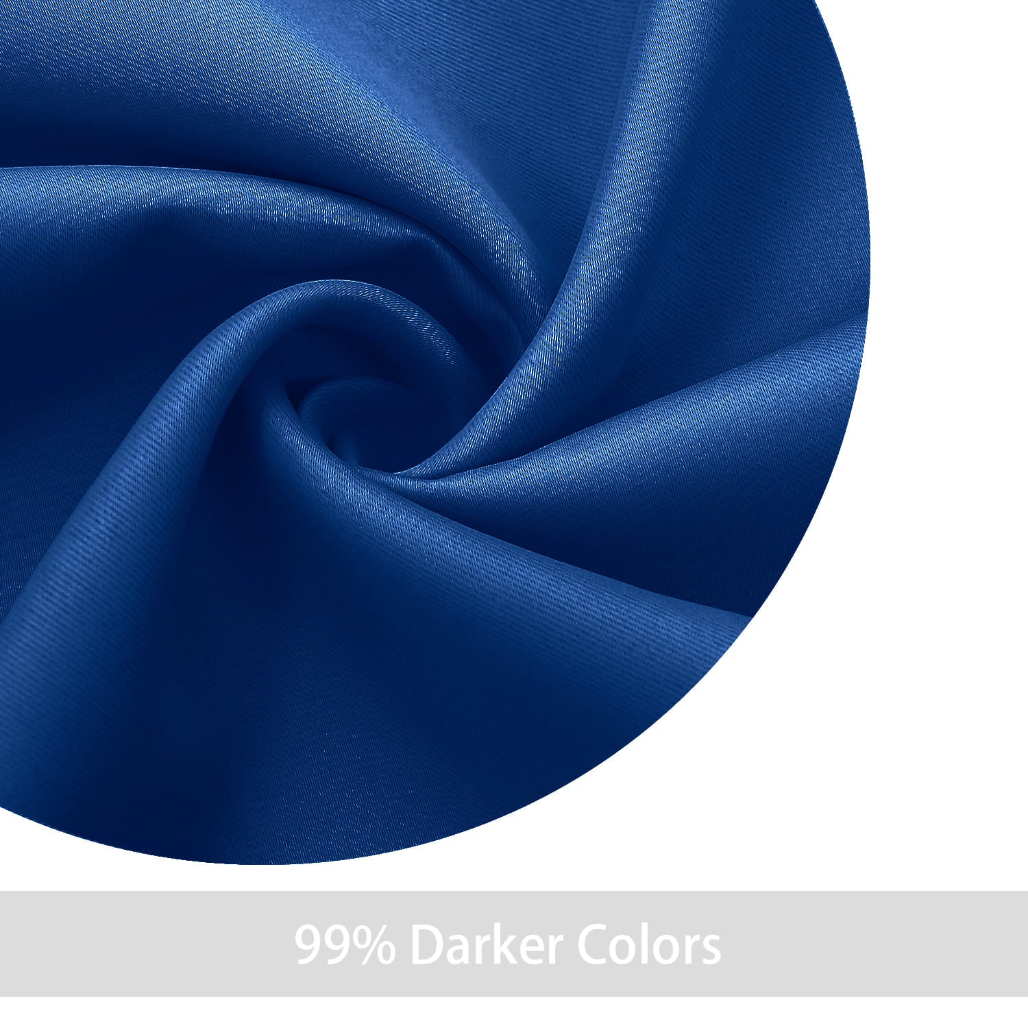 DWCN Thermal Blackout Curtains, Solid Grommet,  2 Panels - DWCN UK