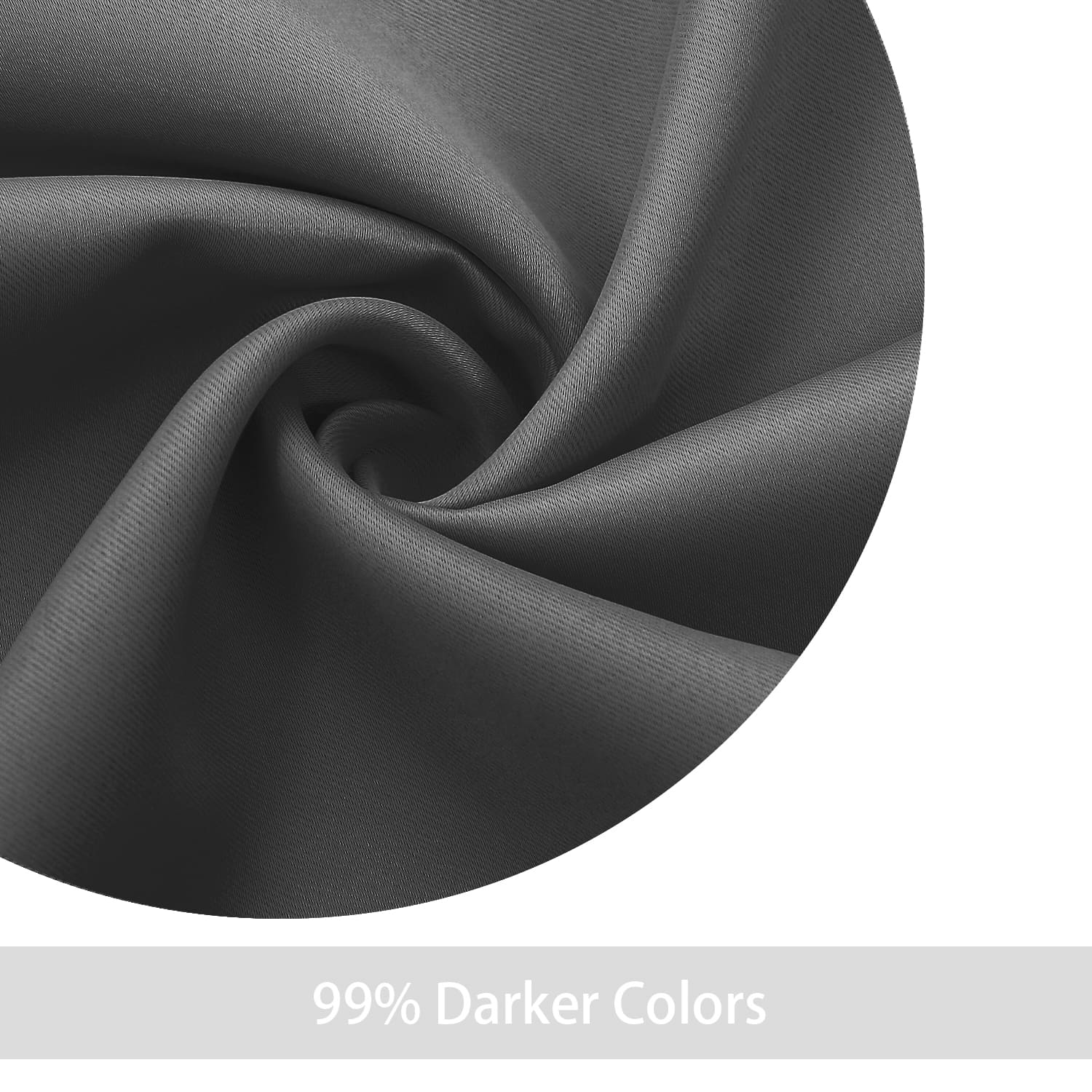 DWCN Thermal Blackout Curtains, Solid Grommet,  2 Panels - DWCN UK