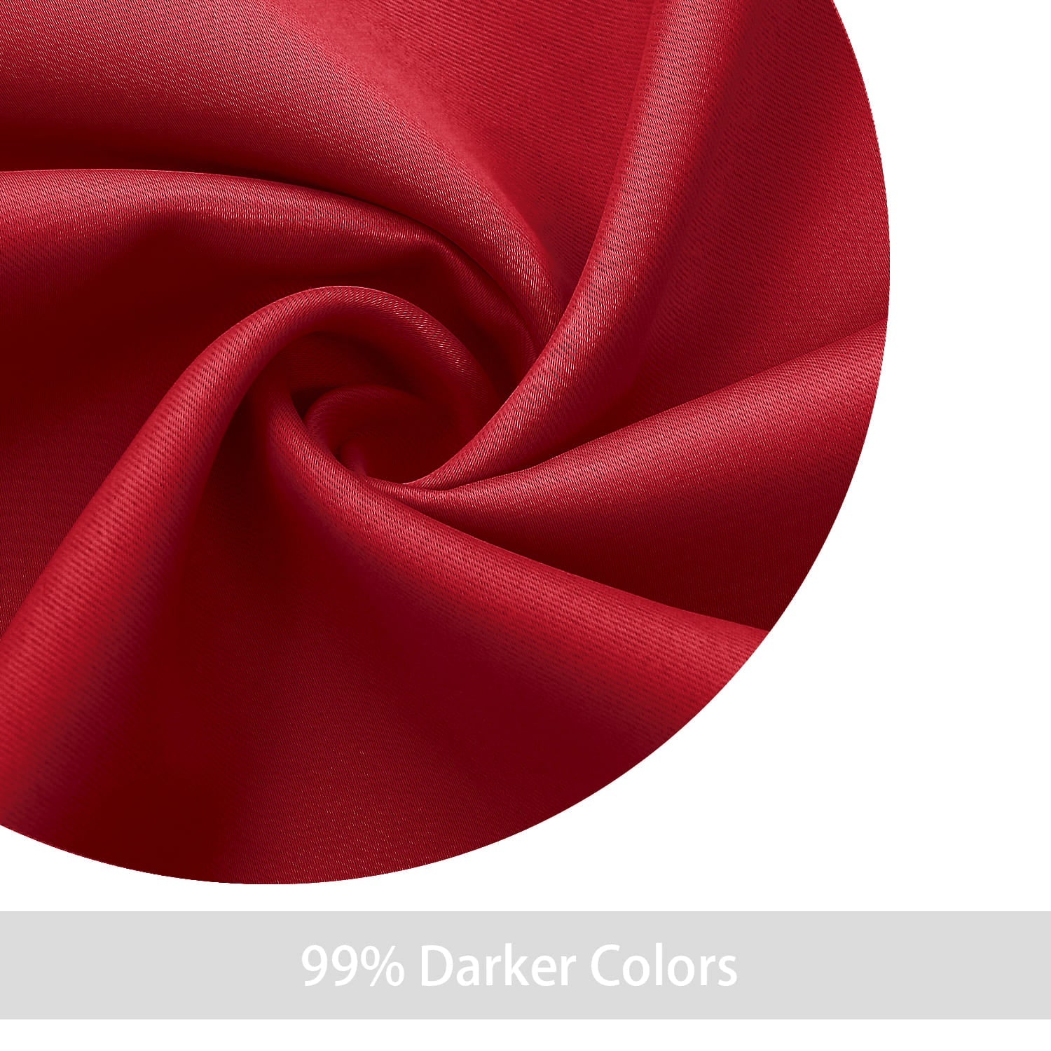 DWCN Thermal Blackout Curtains, Solid Grommet,  2 Panels - DWCN UK