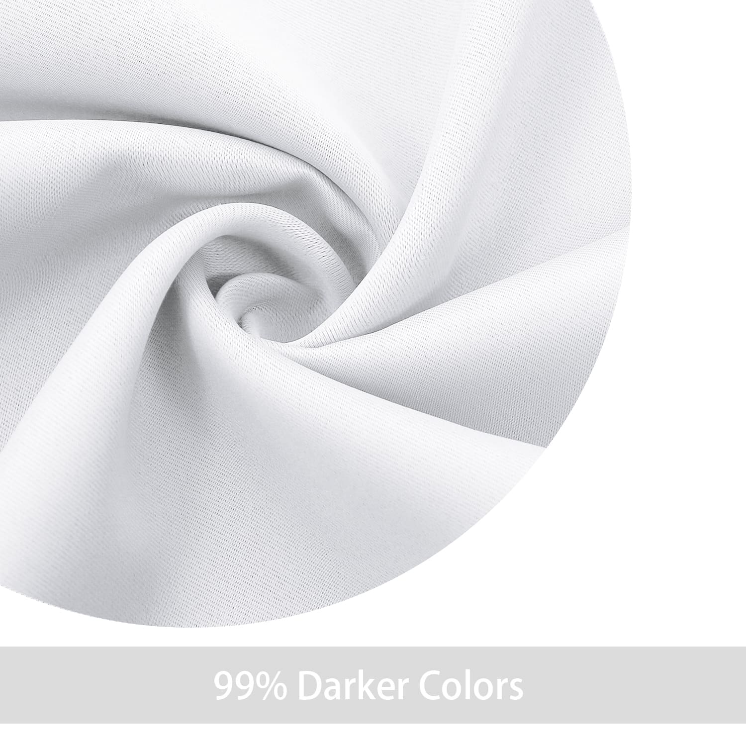 DWCN Thermal Blackout Curtains, Solid Grommet,  2 Panels - DWCN UK